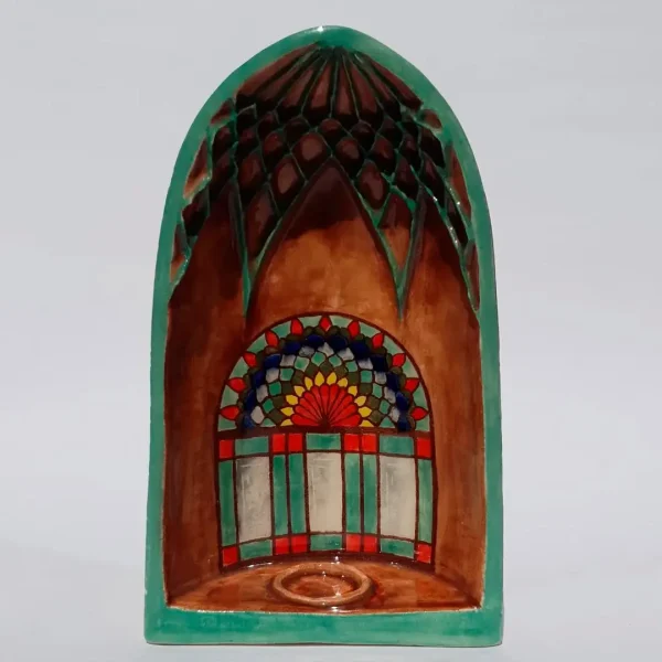 Handcrafted Heritage Ceramic Persian Candle Holder