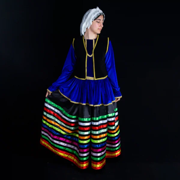 Qasem Abadi Elegance – Vibrant Gilan Attire