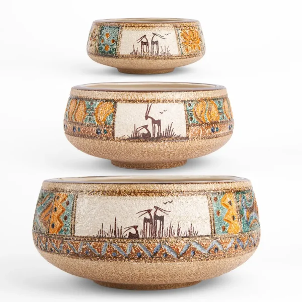 Persian Hemedan Handmade Ceramic Bowl