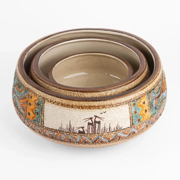 Persian Hemedan Handmade Ceramic Bowl