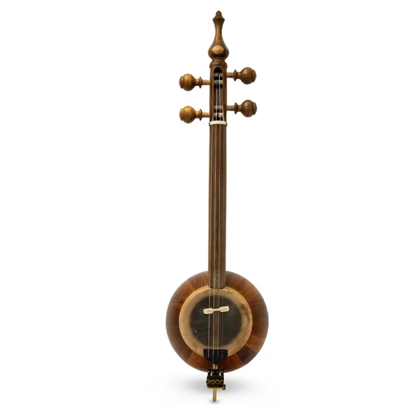 Traditional Persian Kamancheh with Walnut Body and Gut Strings